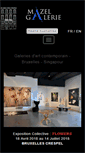 Mobile Screenshot of mazelgalerie.com